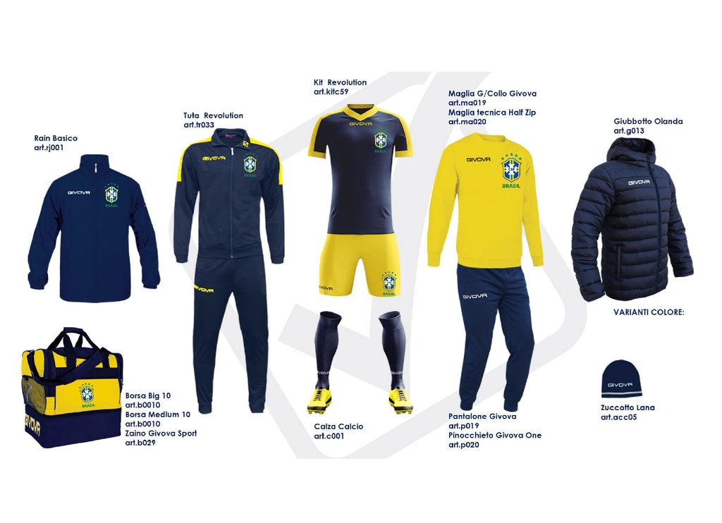 KIT GIOCO STAGIONE 2020/21