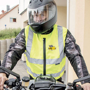 Gilet da motociclista ad alta visibilità